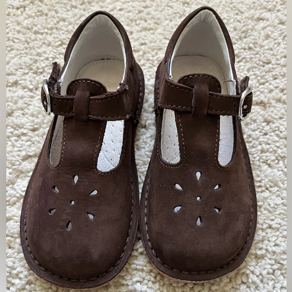L’Amour Leather Mary Janes